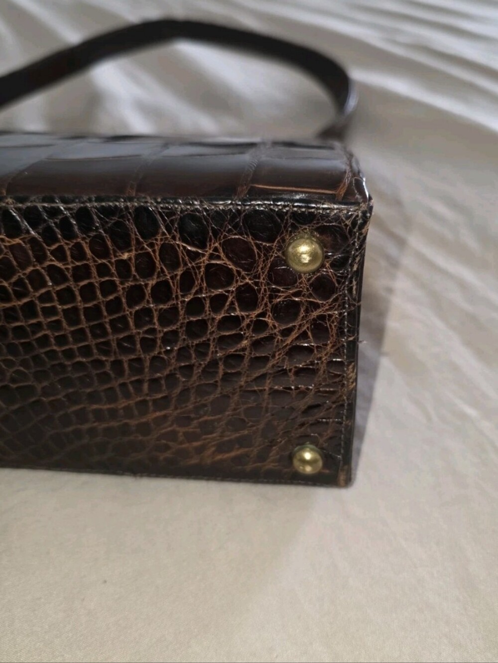 Vintage Alligator Bag - Picture 8 of 14